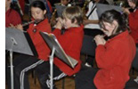 Flute section of the Year 6 Band